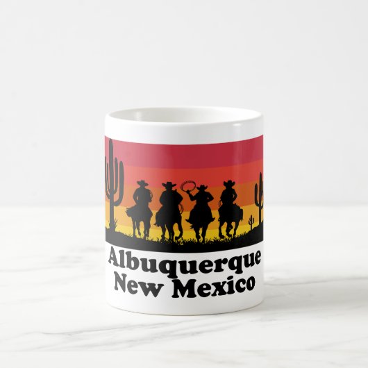 ヴィンテージアルバカーキニューメキシコ コーヒーマグカップ (中央)