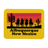 ヴィンテージアルバカーキニューメキシコ マグネット (横)