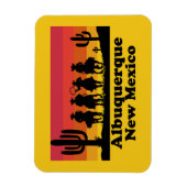 ヴィンテージアルバカーキニューメキシコ マグネット (縦)