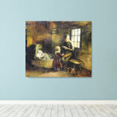 ヴィンテージアルバートノイハイズアットザクレイドル キャンバスプリント (インサイチュ (ウッドフロア))