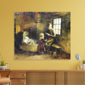 ヴィンテージアルバートノイハイズアットザクレイドル キャンバスプリント (インサイチュ (リビング))