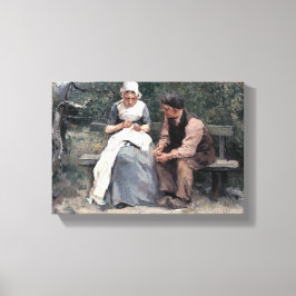 ヴィンテージアルバートノイハウス春 キャンバスプリント