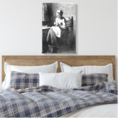 ヴィンテージアルバートノイフイズザシーメスト キャンバスプリント (インサイチュ (寝室))