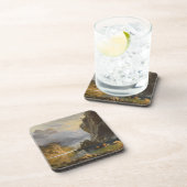 ヴィンテージアルバートビエルシュタットインディアンスピア魚釣り コースター (右側)