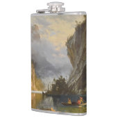 ヴィンテージアルバートビエルシュタットインディアンスピア魚釣り フラスク (左)