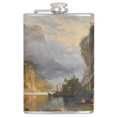 ヴィンテージアルバートビエルシュタットインディアンスピア魚釣り フラスク (正面)