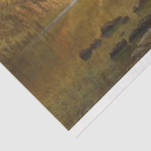 ヴィンテージアルバートビエルシュタットインディアンスピア魚釣り 薄葉紙 (詳細)