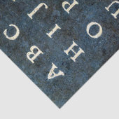 ヴィンテージアルファベットエフェメラデクページ 薄葉紙 (詳細)