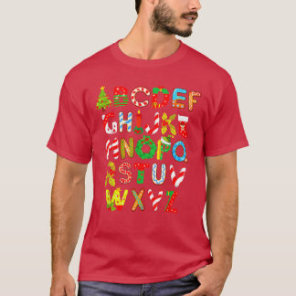 ヴィンテージアルファベット文字 Tシャツ