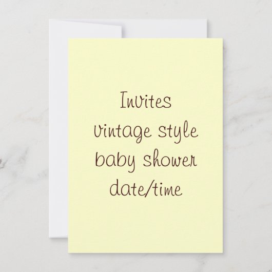 ヴィンテージアルフォンスミュシャ 招待状 (裏面)