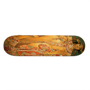 ヴィンテージアルフォンスM. Mucha スケートボード