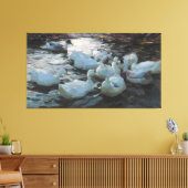 ヴィンテージアレクサンダー・コスター・イレブン・アヒル キャンバスプリント (インサイチュ (リビング))