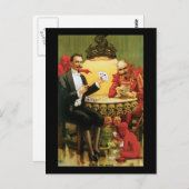 ヴィンテージアレクサンダー・フレドリック「悪魔のビート」 ポストカード (正面/裏面)