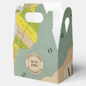 ヴィンテージアレクサンドリアVAの結婚地図 フェイバーボックス (オープン)