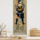 ヴィンテージアレクサンドル・デ・リクエサロンペダル・モダニズム ポスター (キッチン)