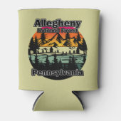 ヴィンテージアレゲニー国立森林ペンシルバニア 缶クーラー (正面)