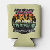 ヴィンテージアレゲニー国立森林ペンシルバニア 缶クーラー (裏面)