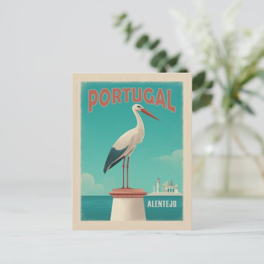 ヴィンテージアレンテジョポルトガル旅行 ポストカード (スタンド正面)