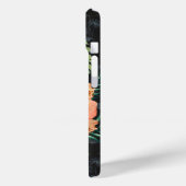 ヴィンテージアロハシャツプリントとハイビスカスフォンケース Case-Mate iPhoneケース (裏面 / 左)