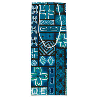 ヴィンテージアロハ抱き枕 | Pua Blue ワインギフトバッグ