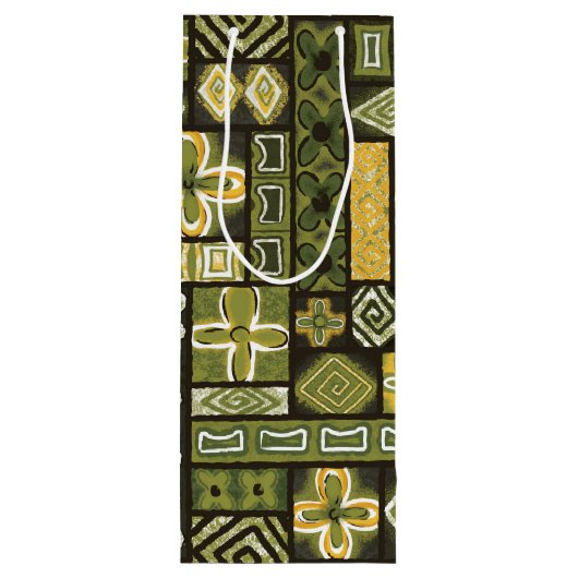 ヴィンテージアロハ抱き枕 | Pua Green ワインギフトバッグ (裏面)