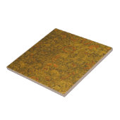 ヴィンテージアロバーエンボスフローラルパターン タイル (側面)