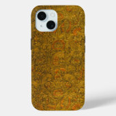 ヴィンテージアロバーエンボスフローラルパターン Case-Mate iPhoneケース (裏面)