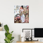 ヴィンテージアンアンダンサンズスワンプリンセス ポスター (ホームオフィス)