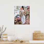 ヴィンテージアンアンダンサンズスワンプリンセス ポスター (キッチン)