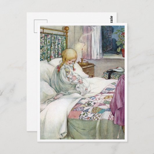 ヴィンテージアンアンダーソンデイジーマイドーリー ポストカード (正面/裏面)