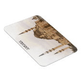 ヴィンテージアンカラトルコカテペモスクビュー マグネット (右側)