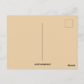 ヴィンテージアンクルサムとトルコとアメリカ国旗 ポストカード (裏面)