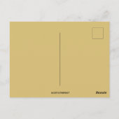 ヴィンテージアンクルサムと愛国行進 ポストカード (裏面)