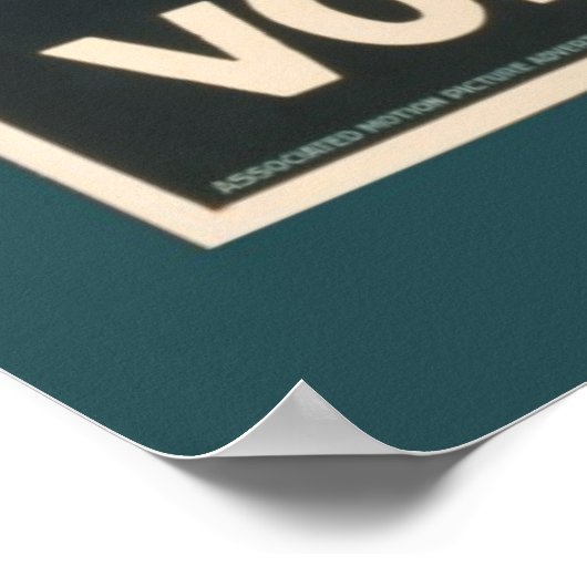 ヴィンテージアンクルサム戦争ボランティアのポスター ポスター (角)