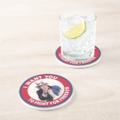 ヴィンテージアンクルサム私はあなたがほしい コースター (側面)