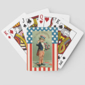 ヴィンテージアンクルサム7月4日 トランプ (裏面)