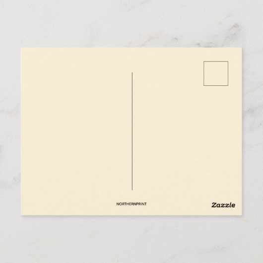 ヴィンテージアンクルサム7月4日 ポストカード (裏面)