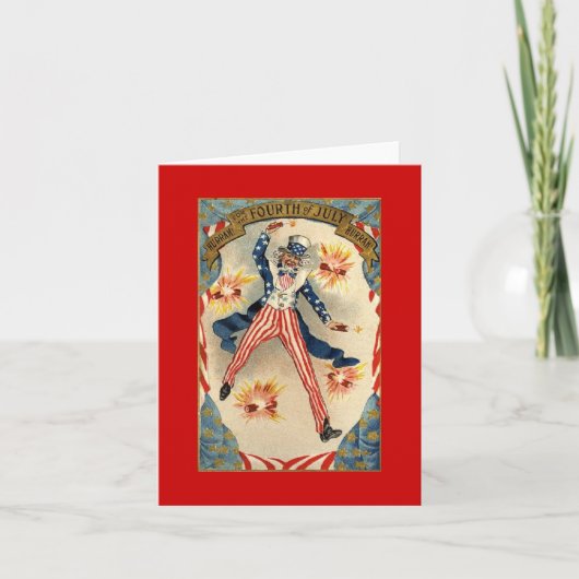 ヴィンテージアンクルサム カード (正面)