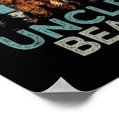 ヴィンテージアンクルベアファミリーマッチングキャンプ ポスター (角)