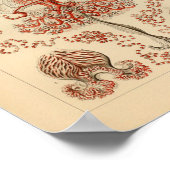 ヴィンテージアンソメデュサエカラーエルンストヘッケルアートプリント ポスター (角)