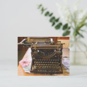 ヴィンテージアンダーウッドタイプライター ポストカード (スタンド正面)