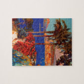 ヴィンテージアンティベスコートダジュール旅行風光明媚 ジグソーパズル (横)