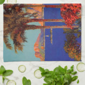 ヴィンテージアンティベスコートダジュール キッチンタオル (折り畳み)