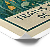 ヴィンテージアンティベスコートダジュール ポスター (角)