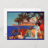 ヴィンテージアンティベスコートダジュール ポストカード (正面/裏面)