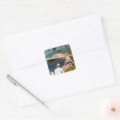 ヴィンテージアンティルクルーズアート スクエアシール (封筒)