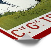 ヴィンテージアンティル旅行広告 ポスター (角)