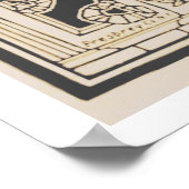 ヴィンテージアンティル諸島の旅行ポスターの女王 ポスター (角)