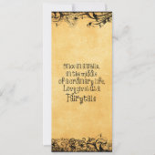 ヴィンテージアンティークとラブ引用文結婚ズ (正面)