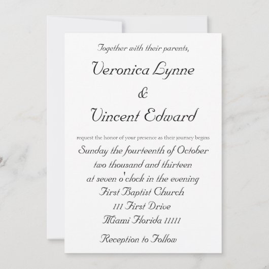 ヴィンテージアンティークとラブ引用文結婚ズ 招待状 (裏面)